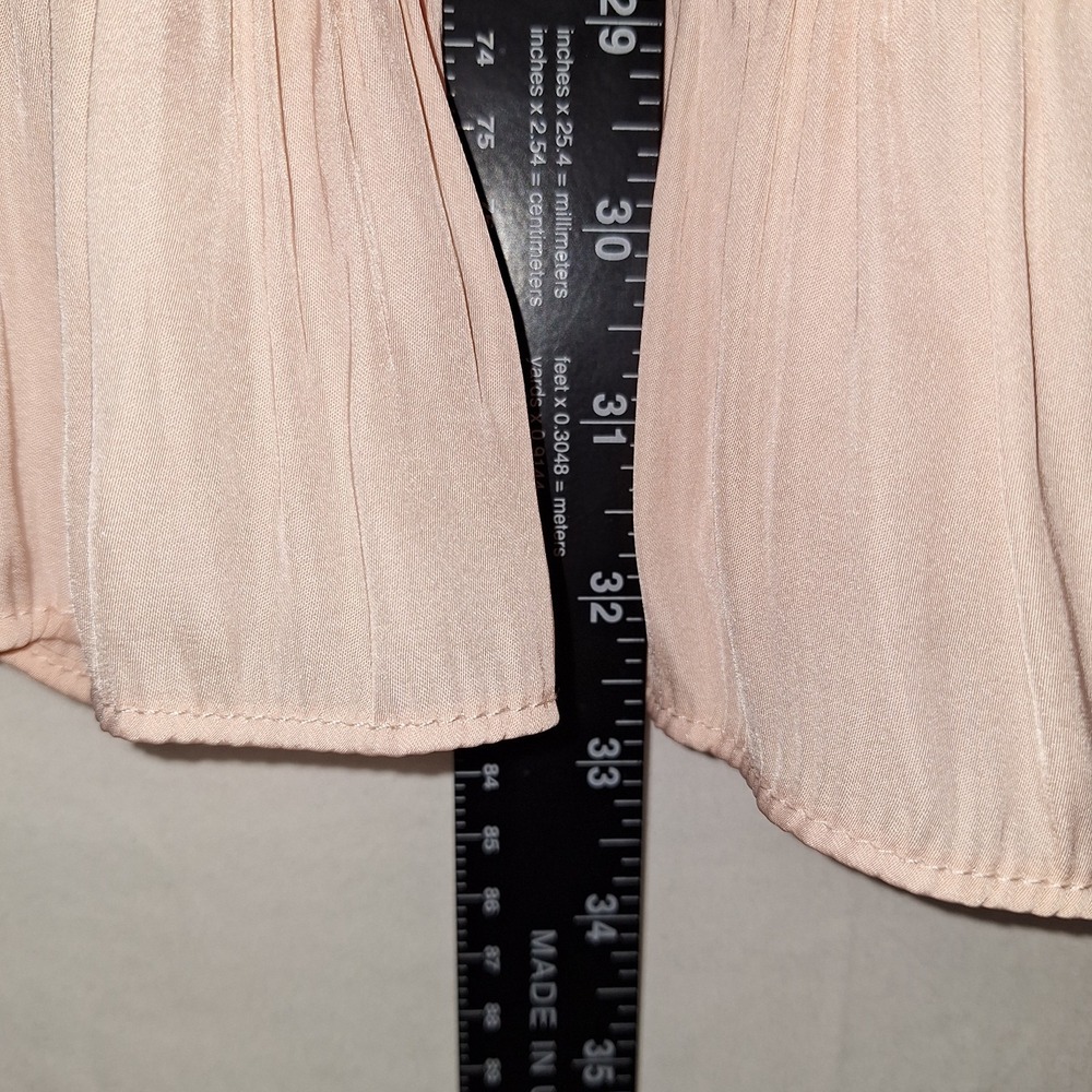 Valentine's Day Altar'd State Light Pink Puff Sleeve Mini Dress S Coquette Fairy - Picture 10 of 16